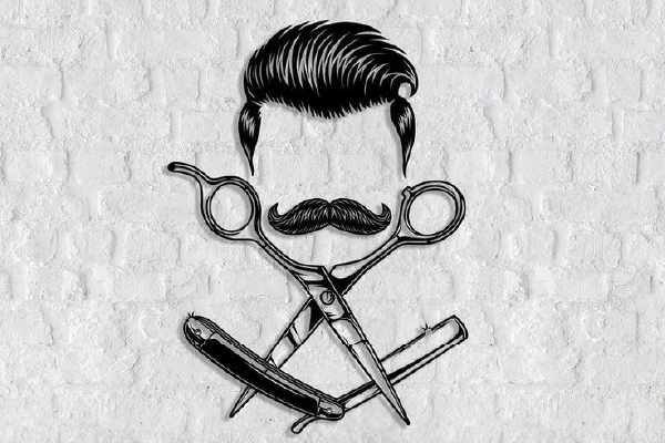 Painel de controle do SaloonGest mostrando agenda, finanças e clientes em um dashboard moderno